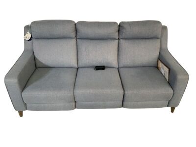 Temara 3 Seater Fabric Electric Recliner Sofa