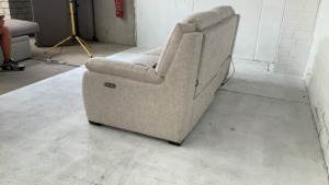 Carlton 1.5 Seater Fabric Electric Recliner Sofa - 5