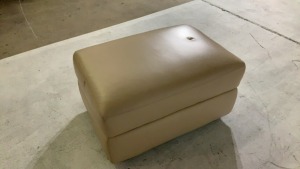 Dion Leather Ottoman - 4