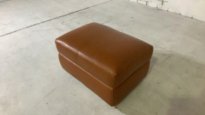 Dion Leather Ottoman - 6