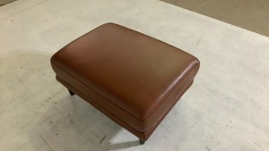 Felix Leather Ottoman - 5