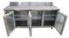 EVEREST 3 GLASS DOOR COUNTER TOP FRIDGE - 4