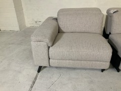 Miller 2 Seater Fabric Electric Recliner Sofa - 9