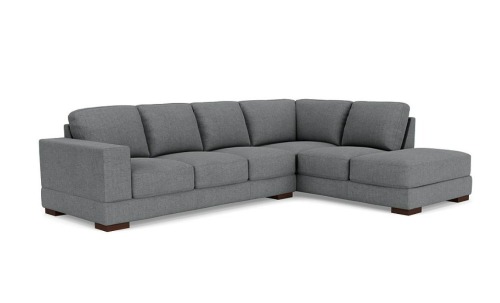 Hudson 3 Seater Fabric Modular Lounge with Chaise