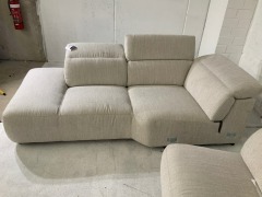 Olsen 2.5 Seater Fabric Recliner with Terminal - 8