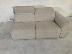 Olsen 2.5 Seater Fabric Recliner with Terminal - 10
