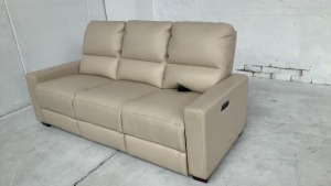 Encore 3 Seater Leather Electric Recliner - 3
