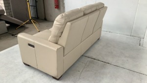 Encore 3 Seater Leather Electric Recliner - 4
