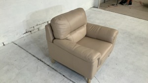 Dion Leather Armchair - 6