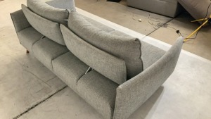Zephyr 2.5 Seater Fabric Sofa - 5