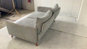 Zephyr 2.5 Seater Fabric Sofa - 9