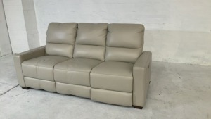 Encore X 3 Seater Leather Electric Recliner Sofa - 3