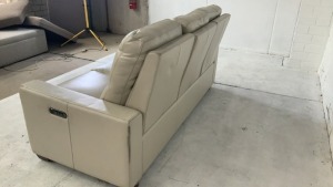 Encore X 3 Seater Leather Electric Recliner Sofa - 4