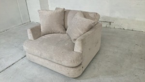 Napa Fabric Swivel Chair - 3