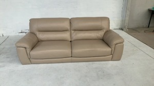 Dixon 2.5 Seater Leather Sofa - 2