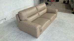 Dixon 2.5 Seater Leather Sofa - 7