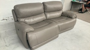 Atlanta 2.5 Seater Leather Recliner Sofa - 2