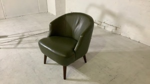 Eva Leather Armchair - 3