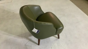 Eva Leather Armchair - 5