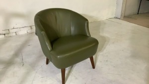 Eva Leather Armchair - 7