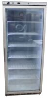 FED UPRIGHT SINGLE GLASS DOOR FREEZER,