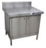 STAINLESS STEEL CABINET BENCH - 2