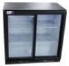 DELLWARE BACKBAR 2 DOOR GLASS FRIDGE