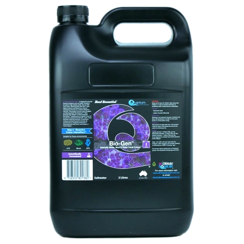 Aquacare Reef Essential 5 litres Bio-Gen - Intensify White, Blue and Violet Coral Colour