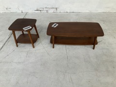 Coffee Table and Corner Table Set - 3