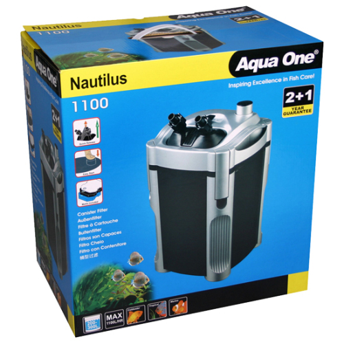 Aqua One Nautilus 1100 Canister Filter 1100lph