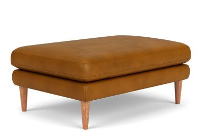 Ryley Leather Ottoman