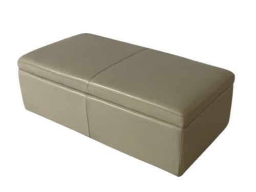 Neo Leather Ottoman with Storage