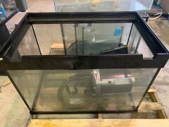 one large fishtank fish accessories 90L x 65 H x 55W