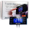 AQUA MEDIC T CONTROLLER TWIN DIGITAL TEMPERATURE MONITOR HEATER COOLING FAN FISH