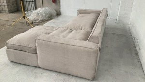 Cirrus Fabric Modular Lounge with Chaise - 4
