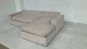 Cirrus Fabric Modular Lounge with Chaise - 6