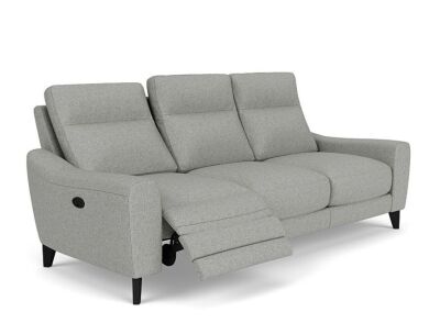 Brentwood 3 Seater Fabric Electric Recliner Sofa