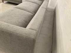 Zara 6 Seater Fabric Modular Lounge - 7