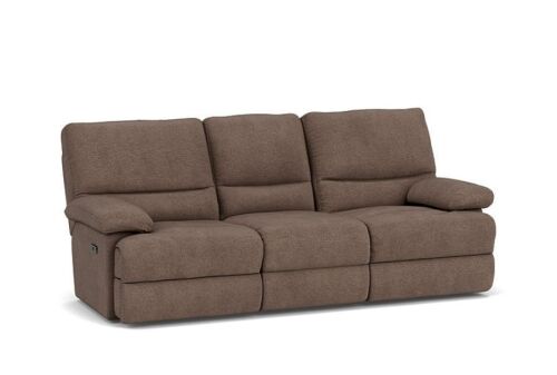 Leroy 3 Seater Fabric Electric Recliner Sofa