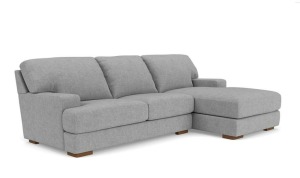 Melbourne 2.5 Seater Fabric Modular Lounge with Chaise