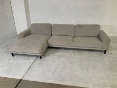 Dane 3 Seater Fabric Modular Lounge - 2