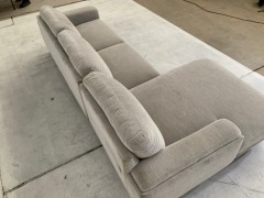 Dane 3 Seater Fabric Modular Lounge - 4
