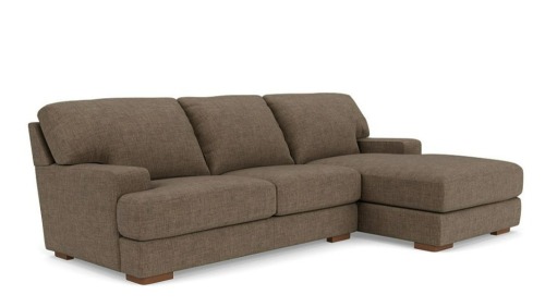 Melbourne 2.5 Seater Fabric Modular Lounge with Chaise
