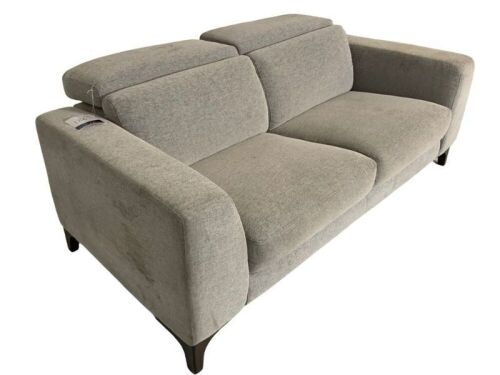 Cameo 2.5 Seater Fabric Sofa with Adjustable Headrest
