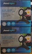 2 x Pondmax Ultra Series 3 LED Pond/Garden lights.