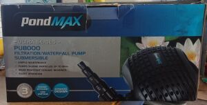 Pondmax PU8000 submersible filtration/waterfall pump