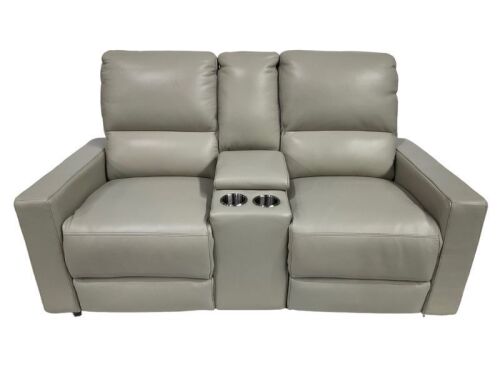 Encore Leather Reclining Home Theatre Sofa