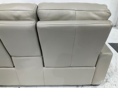 Encore Leather Reclining Home Theatre Sofa - 10