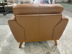 Heston Leather Armchair - 8