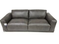 Softy 3 Seater Leather Sofa - 2